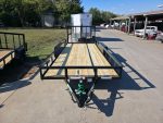 7' X 18' Straight deck Utility Trailer with gate (2) 3,500lb Axles 7K GVWR - Image 2