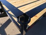 7' X 18' Straight deck Utility Trailer with gate (2) 3,500lb Axles 7K GVWR - Image 16