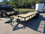 7' X 18' Straight deck Utility Trailer with gate (2) 3,500lb Axles 7K GVWR - Image 19