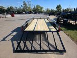 7' X 18' Straight deck Utility Trailer with gate (2) 3,500lb Axles 7K GVWR - Image 22