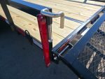 7' X 18' Straight deck Utility Trailer with gate (2) 3,500lb Axles 7K GVWR - Image 26