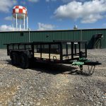 5' X 14' Utility Garage Door Installation Trailer 6ft Front Mesh 2ft Mesh Sides (2) 3,500lb