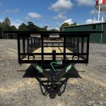 5' X 14' Utility Garage Door Installation Trailer 6ft Front Mesh 2ft Mesh Sides (2) 3,500lb - Image 3