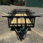 5' X 14' Utility Garage Door Installation Trailer 6ft Front Mesh 2ft Mesh Sides (2) 3,500lb - Image 2