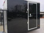 Enclosed Utility Hybrid Trailer 7' X 18' with Side Door- Lawn Mower Equipment Hauler Storage - Image 5