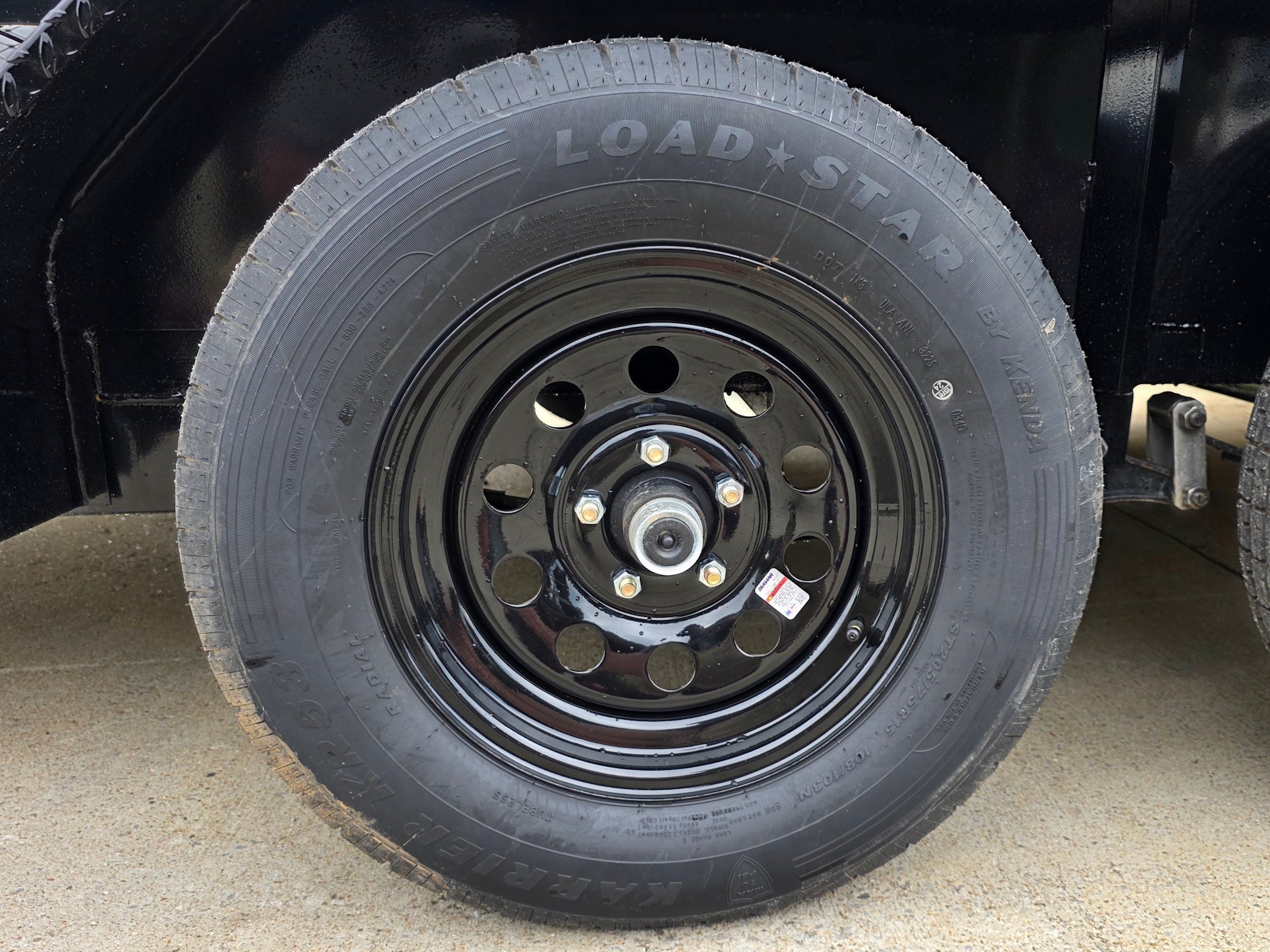 6.4x14 Straight Deck Utility Trailer 6ft Mesh Sides with (2) 3,500lb Axles-Without Roof - Image 26