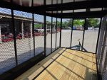 6.4x14 Straight Deck Utility Trailer 6ft Mesh Sides with Metal Roof (2) 3,500lb Axles - Image 20