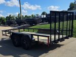 6'4" x 14' Straight Deck Utility Trailer with Tandem 3,500 lb Axles - Image 3