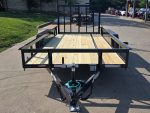 6'4" x 14' Straight Deck Utility Trailer with Tandem 3,500 lb Axles - Image 8