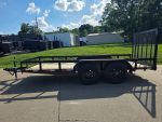 6'4" x 14' Straight Deck Utility Trailer with Tandem 3,500 lb Axles - Image 2