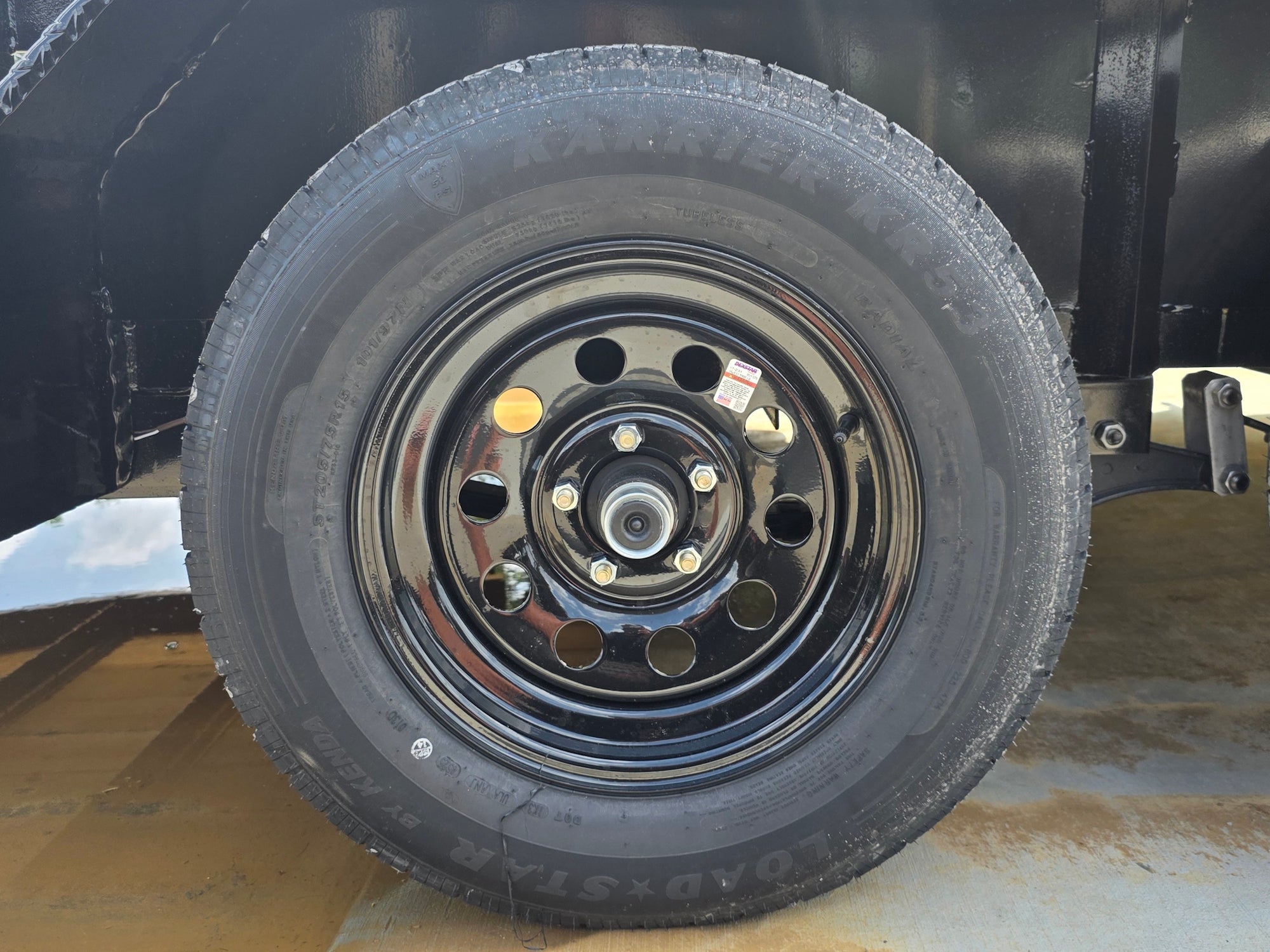 6.4x16 Straight Deck Utility Trailer with 4ft Mesh Side (2) 3,500lb Axles - Image 22
