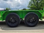 6.4x16 Utility Trailer Double Axle Dovetail with Gate Powder Coated (2) 3500lb 2-Brakes - Image 22