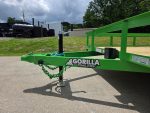 6.4x16 Utility Trailer Double Axle Dovetail with Gate Powder Coated (2) 3500lb 2-Brakes - Image 18