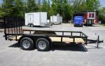 Utility Trailer 6.4' x 14' Spring Assist A-Frame Tall Gate Double Axle 7K GVWR - Image 7