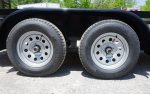 Utility Trailer 6.4' x 14' Spring Assist A-Frame Tall Gate Double Axle 7K GVWR - Image 8