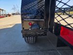 7' X 12' Straight Deck Utility Trailer 18IN Mesh Sides Double Axle 7K GVWR - Image 25