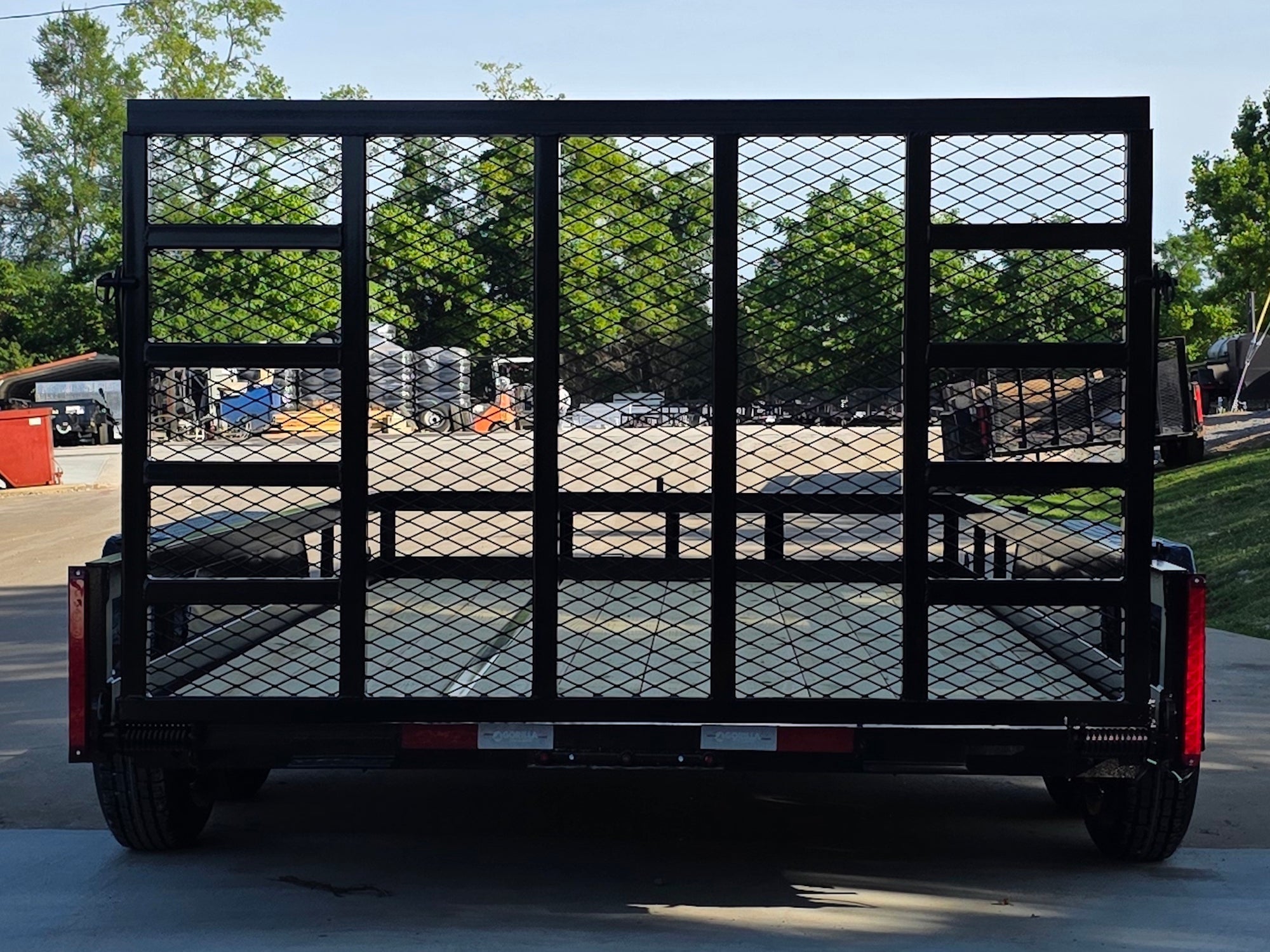 7' X 14' Straight Deck Heavy Duty Utility Trailer (2) 5,200lb Axles 10K GVWR - Image 4