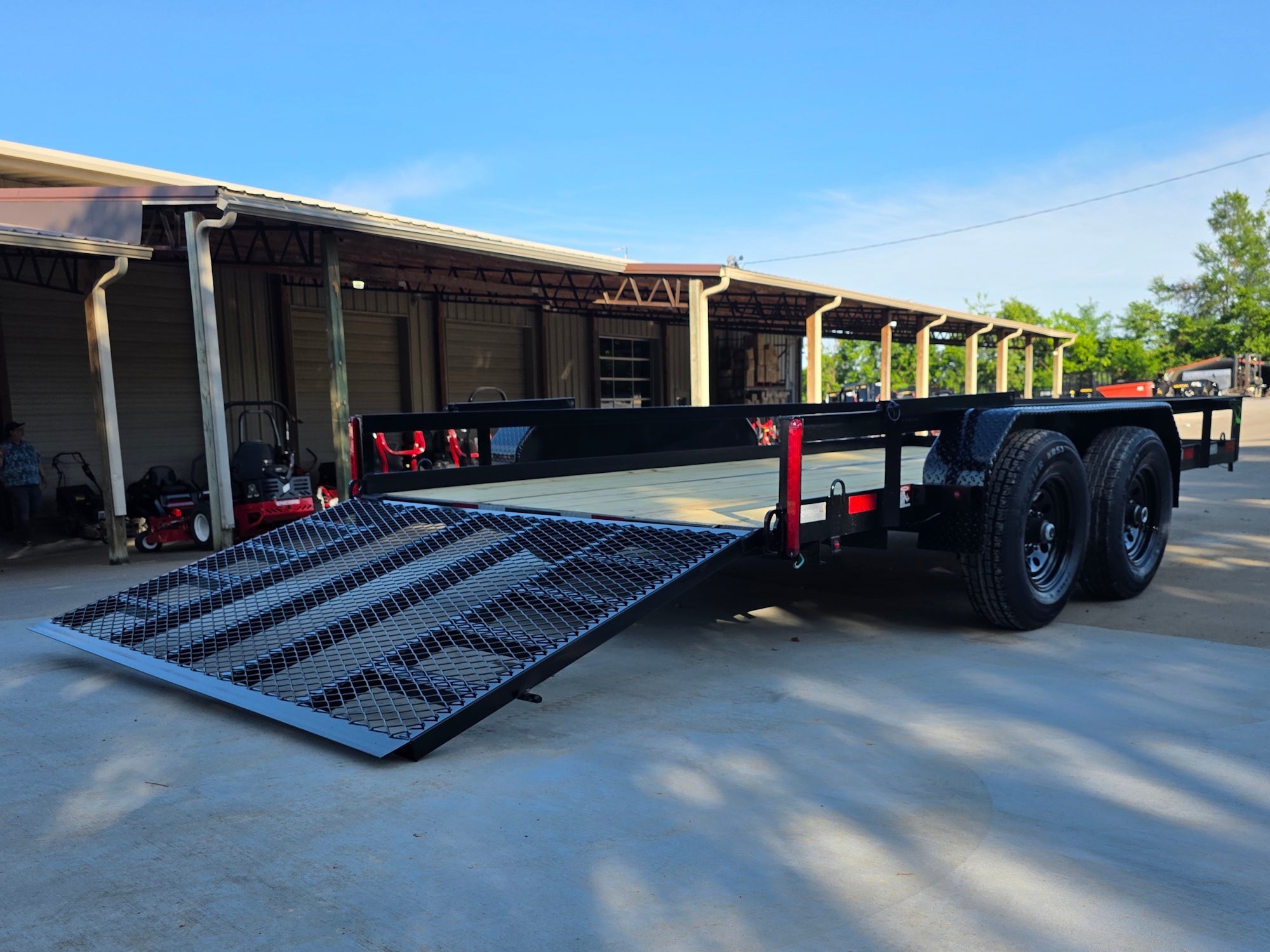 7' X 14' Straight Deck Heavy Duty Utility Trailer (2) 5,200lb Axles 10K GVWR - Image 13