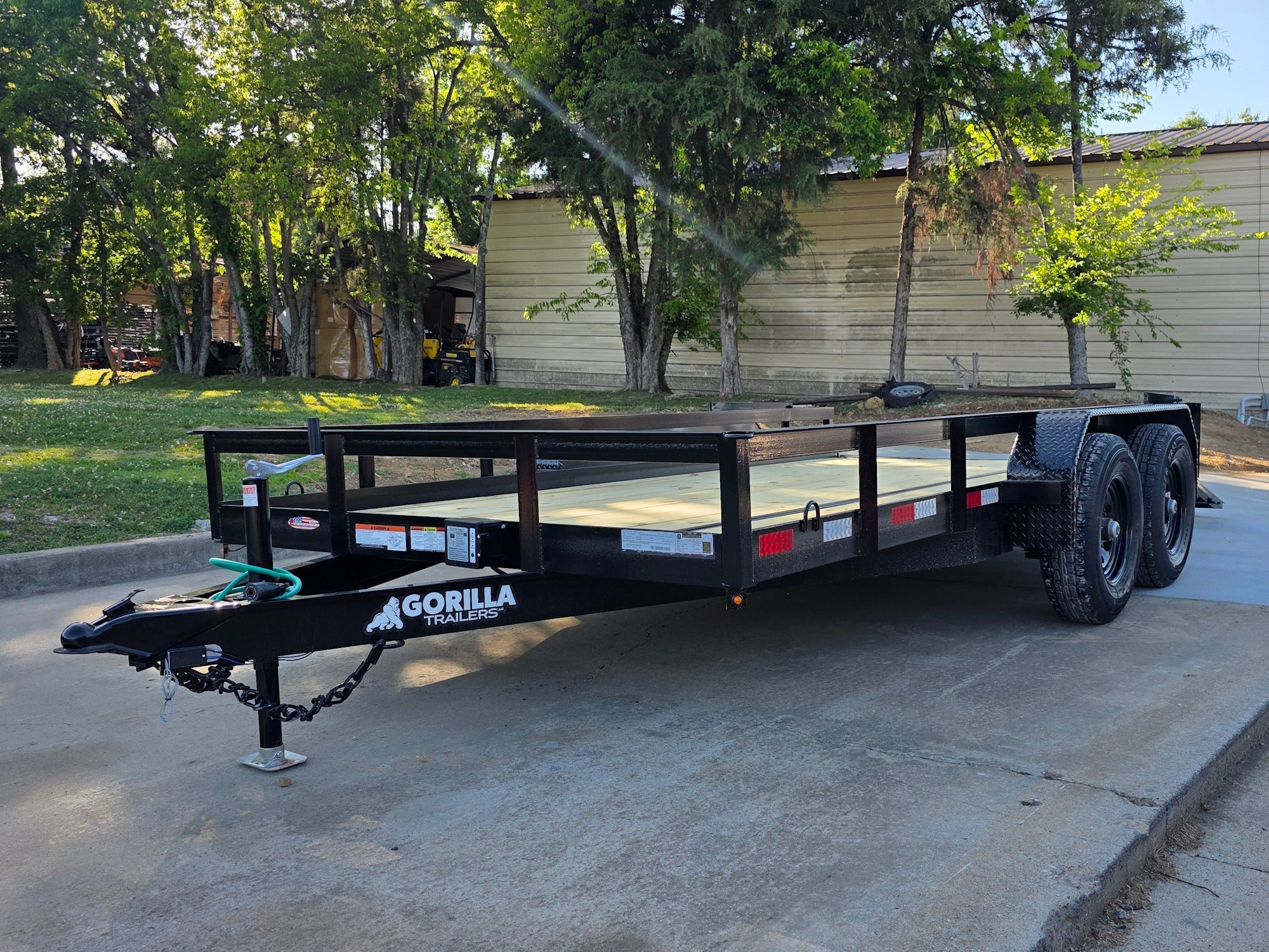 7' X 14' Straight Deck Heavy Duty Utility Trailer (2) 5,200lb Axles 10K GVWR - Image 9
