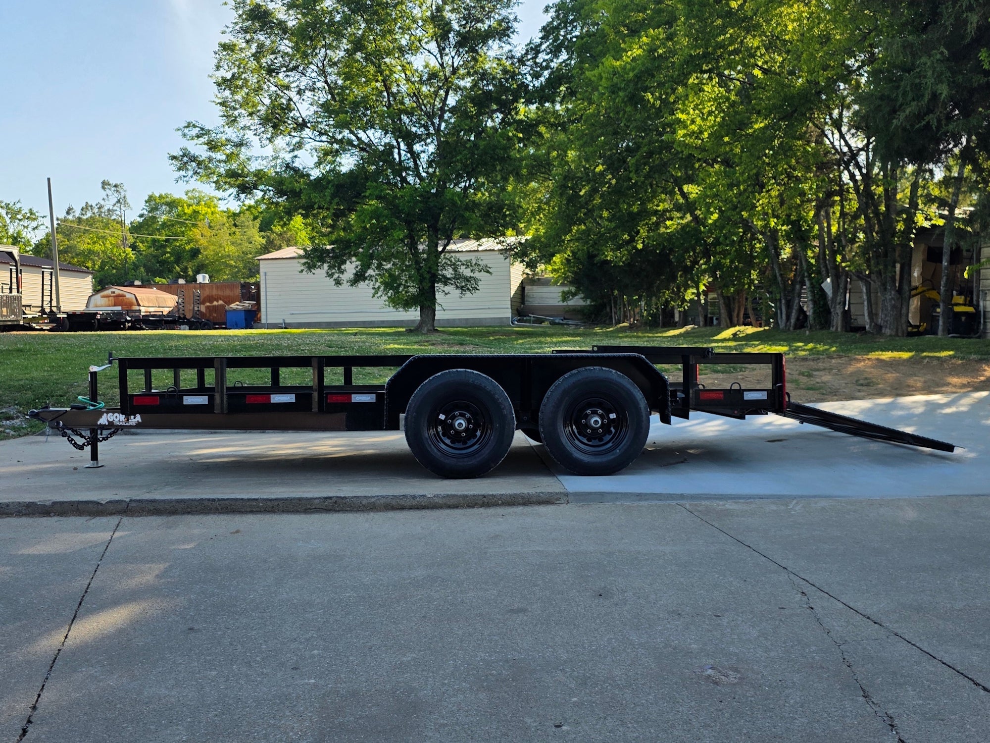 7' X 14' Straight Deck Heavy Duty Utility Trailer (2) 5,200lb Axles 10K GVWR - Image 10