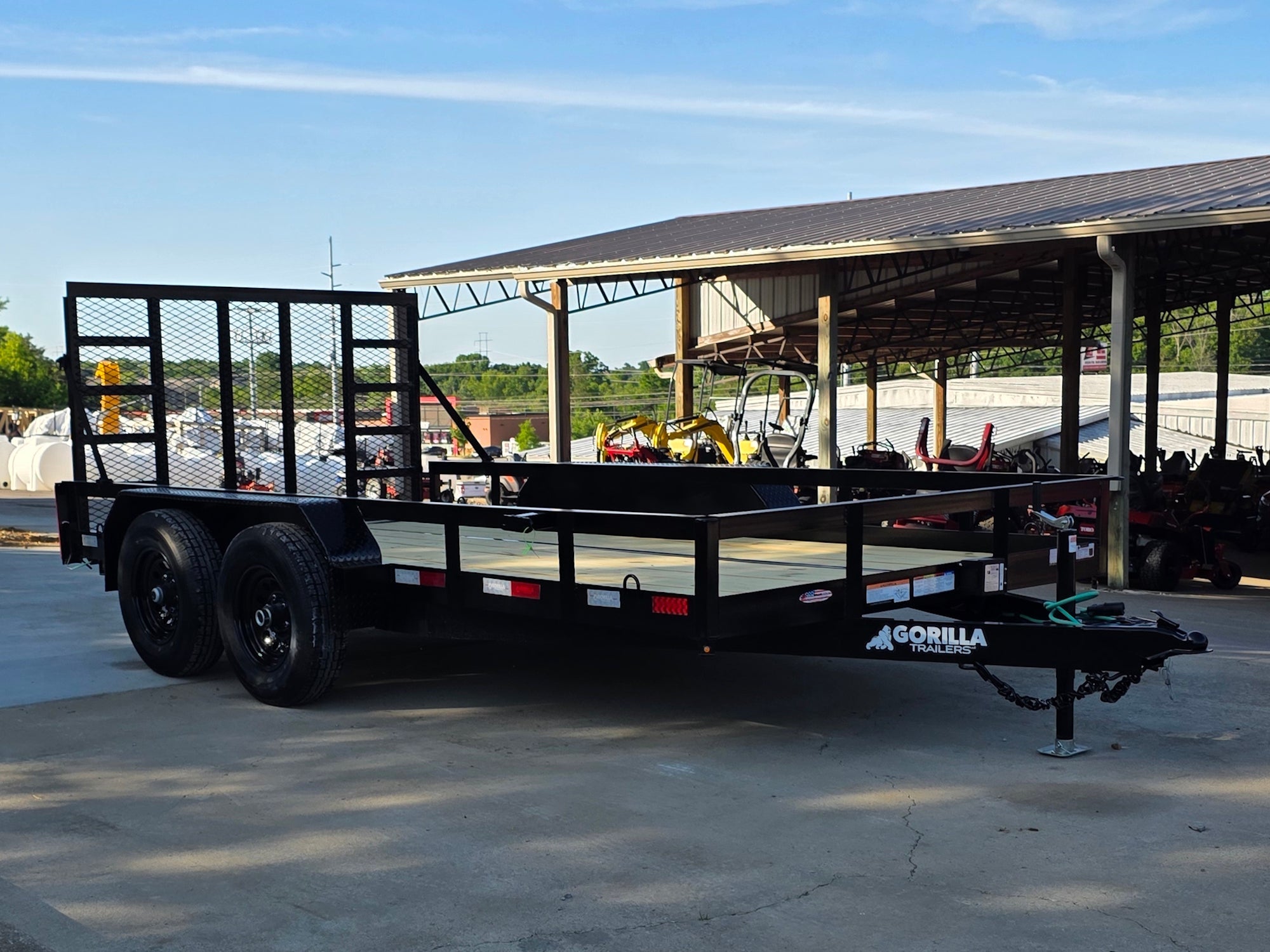 7' X 14' Straight Deck Heavy Duty Utility Trailer (2) 5,200lb Axles 10K GVWR - Image 7
