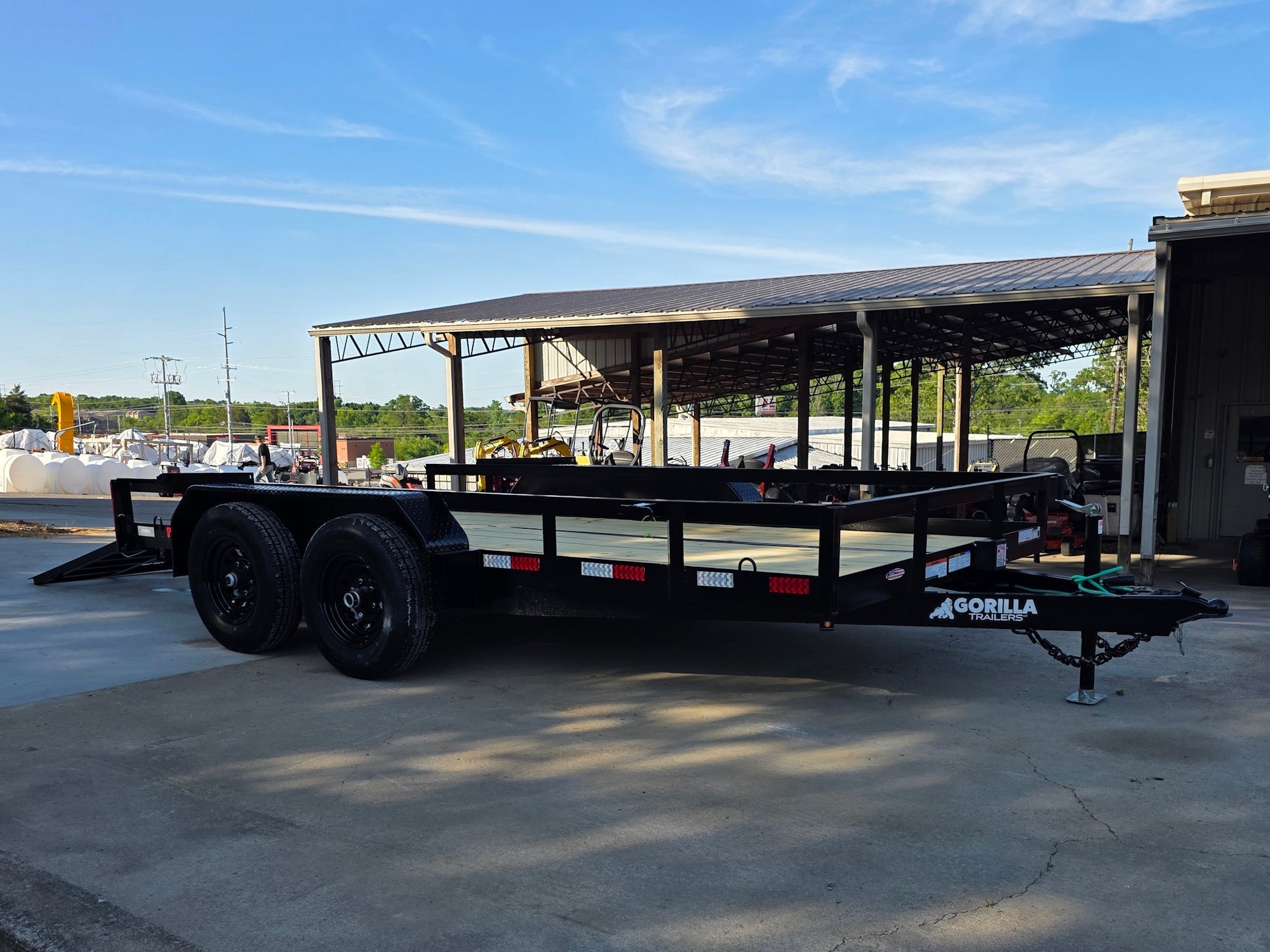 7' X 14' Straight Deck Heavy Duty Utility Trailer (2) 5,200lb Axles 10K GVWR - Image 15