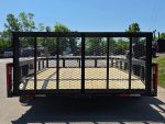 7x12 Dovetail Utility Trailer 3,500lb Axle - Image 4