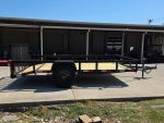 7x12 Dovetail Utility Trailer 3,500lb Axle - Image 6