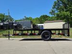 7x12 Dovetail Utility Trailer 3,500lb Axle - Image 2