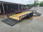 7x20 Dovetail Utility Trailer with 1ft Mesh Side Gate (2) 3,500lb Axles 7K GVWR - Image 13