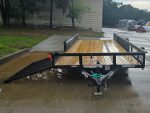 7x20 Dovetail Utility Trailer with 1ft Mesh Side Gate (2) 3,500lb Axles 7K GVWR - Image 16