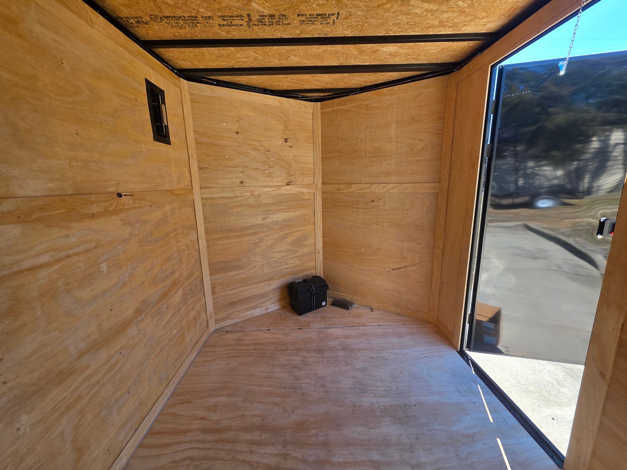 7x26 Black Hybrid Enclosed and Utility Trailer (2) 5200lb Axles 10K GVWR - Image 30