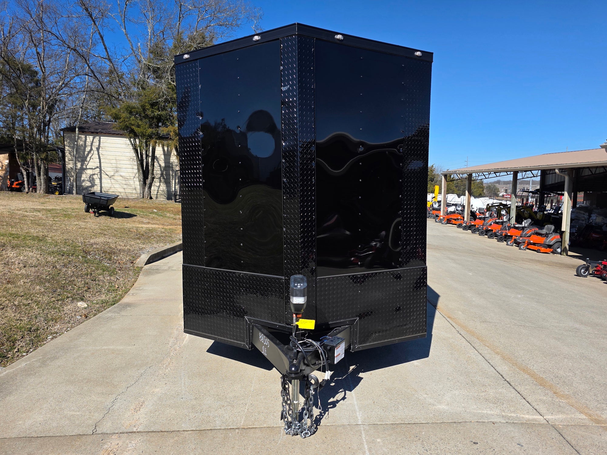 7x26 Black Hybrid Enclosed and Utility Trailer (2) 5200lb Axles 10K GVWR - Image 15