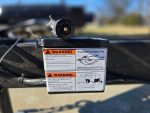 8.5x24 V-Nose Hybrid Black with Black Trim 2-7k Axles 14k GVWR - Image 17