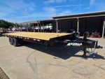 8.5x25 Straight Deckover Trailer (2) 7K Axles with Slide Out Ramps 14K GVWR - Image 7