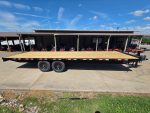 8.5x25 Straight Deckover Trailer (2) 7K Axles with Slide Out Ramps 14K GVWR - Image 6