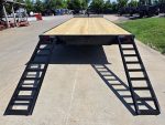 8.5x25 Straight Deckover Trailer (2) 7K Axles with Slide Out Ramps 14K GVWR - Image 12