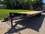8.5x25 Straight Deckover Trailer (2) 7K Axles with Slide Out Ramps 14K GVWR - Image 9
