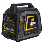 BE BE2800I Inverter Generator - 2800 Max Watts, 2500 Running Watts, PowerEase Engine