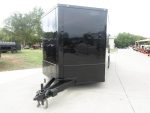 8.5x24 Hybrid Enclosed Trailer V-Nose (2) 7,000lb Axles Storage - Image 3