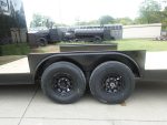 8.5x24 Hybrid Enclosed Trailer V-Nose (2) 7,000lb Axles Storage - Image 9