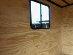 8.5x24 Hybrid Enclosed Trailer V-Nose (2) 7,000lb Axles Storage - Image 13