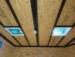 8.5x24 Hybrid Enclosed Trailer V-Nose (2) 7,000lb Axles Storage - Image 14