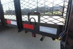 7x20 Heavy Duty Dovetail Utility Trailer 4ft Mesh Sides (2) 3,500lb Axles - Image 6