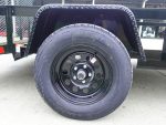 7x10 Powder Coated Dovetail Utility Trailer 3500lb Axle - Image 8