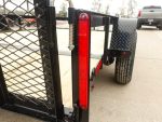 7x10 Powder Coated Dovetail Utility Trailer 3500lb Axle - Image 11