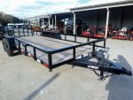 7x18 Dovetail Utility Trailer with gate (2) 3,500lb Axles 7K GVWR - Image 4