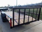 7x18 Dovetail Utility Trailer with gate (2) 3,500lb Axles 7K GVWR - Image 12