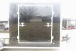 7x20 Black V-nose Hybrid Enclosed Trailer (2) 7K Axles - Image 7