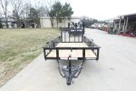 5x10 Utility Trailer Powder Coated Dovetail with Gate 3500lb Axle - Image 3
